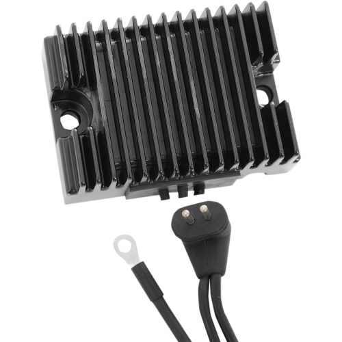 PartzBiz HD: 4417499-Drag Solid State Black Voltage Regulator Harley 84-88 Evo Big Twin Rep 74513-82 | 2112-0782