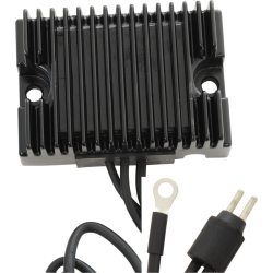 PartzBiz HD DS21120827 - Drag Solid State Black Voltage Regulator Harley 92-93 Sportster XL Rep 74523-92 | 2112-0827