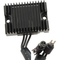 PartzBiz HD DS21120828 - Drag Solid State Black Voltage Regulator Harley 94-03 Sportster XL Rep 74523-94 | 2112-0828