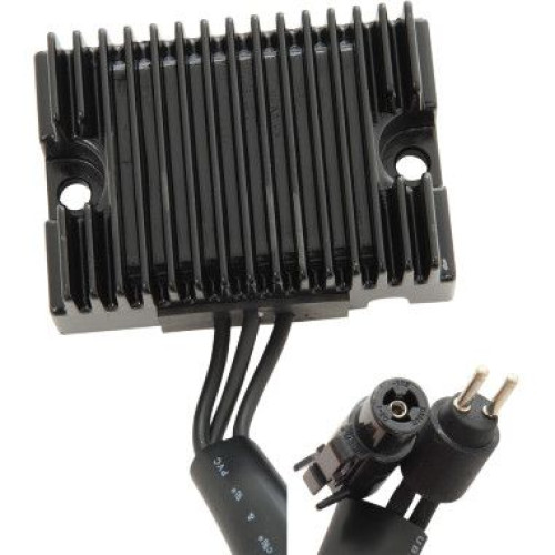PartzBiz HD: 4417504-Drag Solid State Black Voltage Regulator Harley 94-03 Sportster XL Rep 74523-94 | 2112-0828