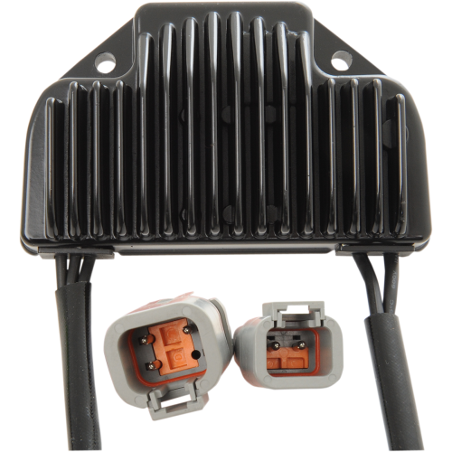 PartzBiz HD: 4417507-Drag Solid State Black Voltage Regulator Harley 06-07 Dyna FXD/WG Repl 74631-06 | 2112-0800