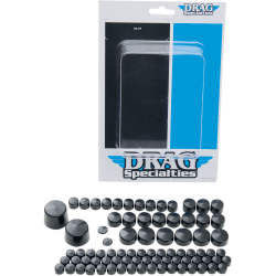 PartzBiz HD DS24010715 - Drag Black Standard Engine Trans Primary Bolt Cover Kit Harley Sportster 86-03 | 2401-0715
