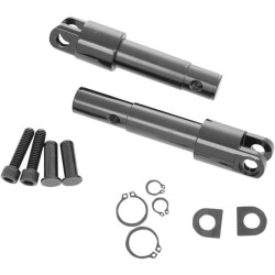 PartzBiz HD DS16220475 - Drag Specialties Black Standard Length Forward Control Kit Harley Sportster XL 1200 1622-0475