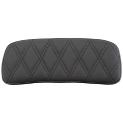 PartzBiz HD DS08220432 - Drag Specialties Chopped Tour Pak Pad Black Double Diamond Harley Universal