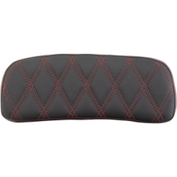 PartzBiz HD DS08220434 - Drag Specialties Chopped Tour Pak Pad Red Double Diamond Harley Touring