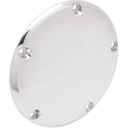 PartzBiz HD DS11070047 - Drag Specialties Chrome 5 Hole Die Cast Domed Derby Cover Harley Twin Cam 99-16 | 1107-0047