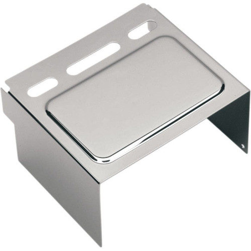 PartzBiz HD: 4417471-Drag Specialties Chrome Battery Cover Harley Repl 66375-97 | DS324100 Repl OEM 66347-91
