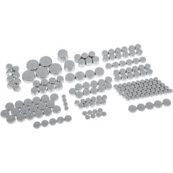 PartzBiz HD DS24010693 - Drag Chrome Deluxe Engine Primary Transmission Bolt Cover Kit Harley FL/FXST 00-08 | 352110
