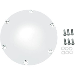 PartzBiz HD DS11070006 - Drag Specialties Chrome Die Cast Domed Derby Cover 04-18 Harley Sportster XL | 1107-0006
