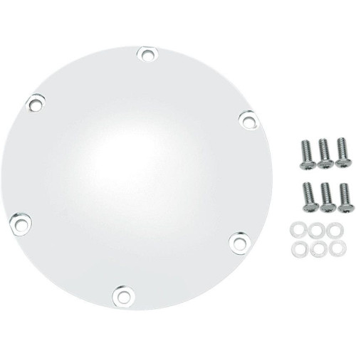 PartzBiz HD: 4417447-Drag Specialties Chrome Die Cast Domed Derby Cover 04-18 Harley Sportster XL | 1107-0006
