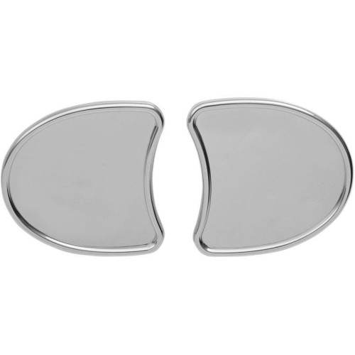 PartzBiz HD: 4417453-Drag Specialties Chrome Fairing Mounted Mirrors for Harley FLHT/X Batwing 96-13 0640-0651