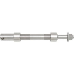 PartzBiz HD DS02140844 - Drag Specialties Chrome Front Axle Kit Harley Davidson FXD Dyna 08-15 0214-0844 PartzBiz HD DS02140844 - Drag Specialties Chrome Front Axle Kit Harley Davidson FXD Dyna 08-15 0214-0844
