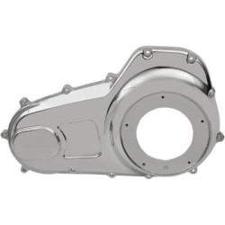 PartzBiz HD DS11070536 - Drag Specialties Chrome Outer Primary Cover Narrow Profile Harley FLH/T 08-16
