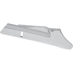 PartzBiz HD DS12020088 - Drag Specialties Chrome Rear Lower Belt Guard Cover Harley 09-16 FLH/T Touring | 1202-0088