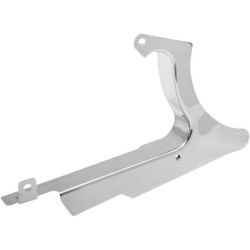 PartzBiz HD DS12020069 - Drag Specialties Chrome Rear Lower Belt Guard Cover Harley 07-16 FXST/FLST/FLSTF | 1202-0069