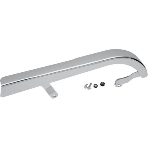 PartzBiz HD: 4417382-Drag Specialties Chrome Rear Upper Belt Guard Cover Harley 00-05 FXD FXDWG | 1202-0010