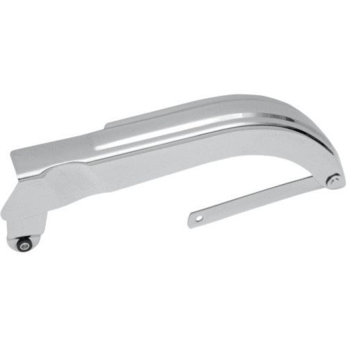 PartzBiz HD: 4417386-Drag Specialties Chrome Rear Upper Belt Guard Cover Harley 85-86 FXWG FXB | DS-325176