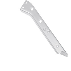 PartzBiz HD DS14130012 - Drag Chrome Right Saddlebag Rail Support Bracket Harley 85-08 FL Repl 90720-79C