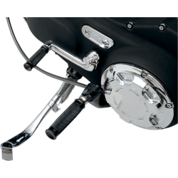PartzBiz HD DS16020137 - Drag Specialties Chrome Shift Lever for Harley 06-14 XL w/o Forward Controls