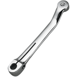 PartzBiz HD DSDS273916 - Drag Specialties Chrome Shift Lever for Harley 85-86 FXWG / FLHS 84-85 FXST