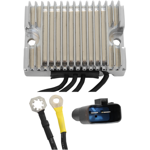 PartzBiz HD: 4417337-Drag Solid State Chrome Voltage Regulator Harley 89-99 Evo Big Twin Rep 74519-88 | 2112-0779