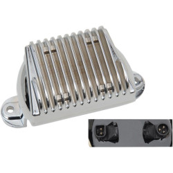 PartzBiz HD DS21120788 - Drag Solid State Chrome Voltage Regulator Harley Touring 09-15 Repl 74505-09 | 2112-0788