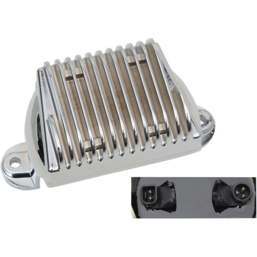 PartzBiz HD: 4417340-Drag Solid State Chrome Voltage Regulator Harley Touring 09-15 Repl 74505-09 | 2112-0788