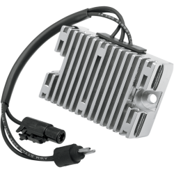PartzBiz HD DS21120787 - Drag Solid State Chrome Voltage Regulator Harley Touring 06-08 Repl 74505-06 | 2112-0787