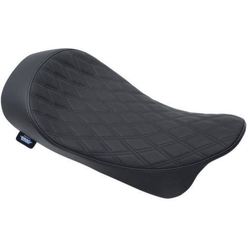 PartzBiz HD: 4417296-Drag Specialties Double Diamond Low Profile Solo Seat Harley Touring FLH 08-19 2008-2019 Harley-Davidson Electra Glide Road Glide Road King Street Glide Tri Glide FLHT FLHR FLTR FLHX 0801-1152