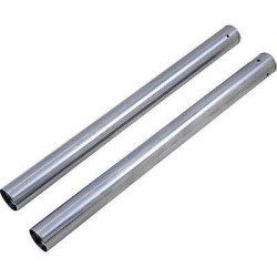 PartzBiz HD DS04040504 - EPC Great Price. Free Shipping. Drag Specialties Fork Tubes Hard Chrome 39mm 22.875" Harley FLH/T 14-16