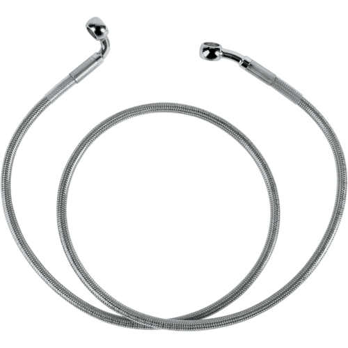PartzBiz HD: 4417237-Drag Specialties Front Stainless Steel Brake Line for Harley 87-99 FLSTC/F/N