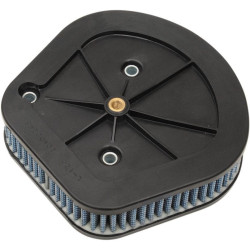 PartzBiz HD DS10114228 - Drag Specialties High Flow Engine Air Filter Replacement 18-Up Harley Davidson Softail M8 Breakout Deluxe Fat Bob Heritage Classic Low rider Slim Sport Glide Street Bob Bike Motorcycle Upgrade Intake Cleaner Milwaukee Eight