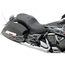 PartzBiz HD DS08101540 - Purchase Drag Specialties Low Profile Touring Seat For Victory Cross Country; Crossroads 2010-2013 0810-1540 from your Aftermarket Parts and Accessories Superstore Eastern Performance Cycles.