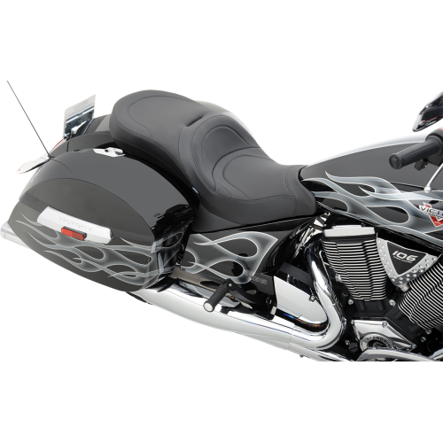 PartzBiz HD: 4417170-Purchase Drag Specialties Low Profile Touring Seat For Victory Cross Country; Crossroads 2010-2013 0810-1540 from your Aftermarket Parts and Accessories Superstore Eastern Performance Cycles.