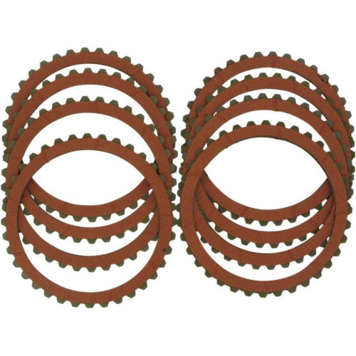 PartzBiz HD: 4417141-Drag Specialties Organic Fiber Clutch Plate Disk Kit 91-19 Harley Davidson Sportster XL 883 1200 Buell Factory OEM Upgrade Friction Plates 1131-0425 37911-90