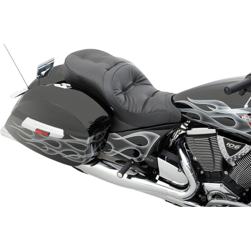 PartzBiz HD: 4417149-Purchase Drag Specialties Low Profile Touring Seat For Victory Cross Country; Crossroads 2010-2013 0810-1542 from your Aftermarket Parts and Accessories Superstore Eastern Performance Cycles.