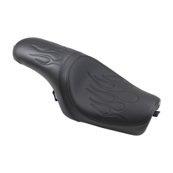 PartzBiz HD DS08040399 - Drag Specialties Predator Flame-Stitch Black Seat 4 Harley 04-22 XL Models | 0 PartzBiz HD DS08040399 - Drag Specialties Predator Flame-Stitch Black Seat 4 Harley 04-22 XL Models | 0
