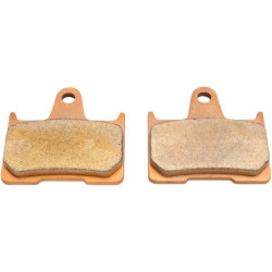 PartzBiz HD DS17212458 - Drag Specialties Premium Sintered Rear Brake Pads Harley 14-17 XL 41300053 | 1721-2458