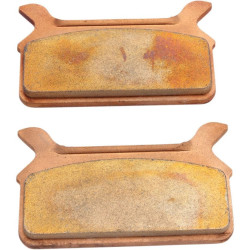 PartzBiz HD DS17212471 - Drag Specialties Premium Sintered Rear Brake Pads Harley Touring FLT FLHT 86-99 | 1721-2471