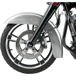 PartzBiz HD DS14010620 - Drag Specialties Raw Smooth Style Front Fender Harley 14-17 Repl 58900009 | 1401-0620