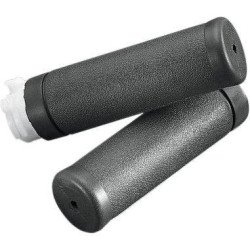 PartzBiz HD DSDS243103 - Drag Specialties Replacement OEM-Style Rubber Grips for Harley Cable Throttle | DS-243103