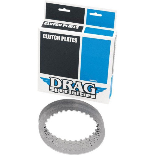PartzBiz HD: 4417059-Drag Specialties Replacement Steel Clutch Plate Kit 99-17 Harley Davidson Twin Cam Touring Softail Dyna FLHT FLHR FLHX FLTRX FLTRU FLSL FXFB FXBR FLSB FXST FXDWGFactory Upgrade V-Twin Big TwinFriction Plates 1131-0429 37913-98