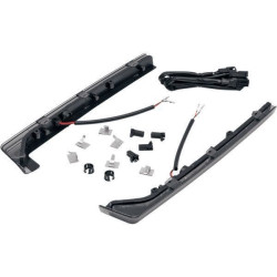 PartzBiz HD DS20400348 - Drag Specialties Smoke LED Tour Pak Side Panel Lights for 06-13 Harley FLHT | 