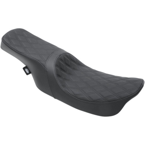 PartzBiz HD: 4417053-Drag Specialties Solar Reflective Predator 2-Up Seat Saddle Harley FLH 97-07 1997-2007 Road King 2006-2007 Harley-Davidson Electra Glide 0801-1154 08011154 Double Diamond 