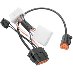 PartzBiz HD DS21200295 - Drag Specialties Sub-Wire Harness for 99-03 Speedo to Harley 98 Dyna FXDWG FLHR | 2120-0295