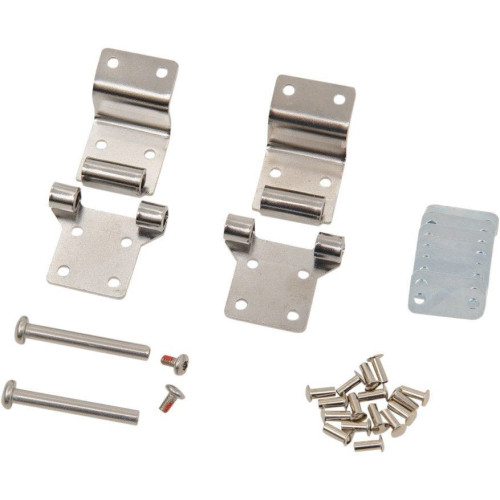 PartzBiz HD: 4416996-Drag Specialties Tour-Pak Hinge Hardware Kit for Harley 87-13 Touring Models | 3516-0191