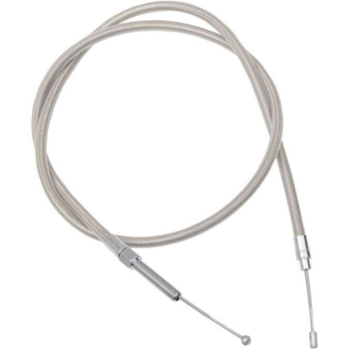 PartzBiz HD: 4416981-Drag Stainless Braided 70" Clutch Cable Harley 07-17 Softail 07 Dresser & 06-17 FXD