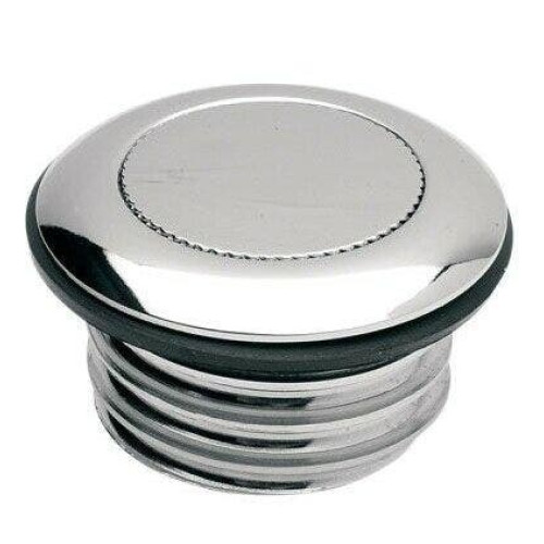 PartzBiz HD: 4416934-Drag Vented Chrome Pop-Up Gas Caps Harley-Davidson 1984- Early 1996