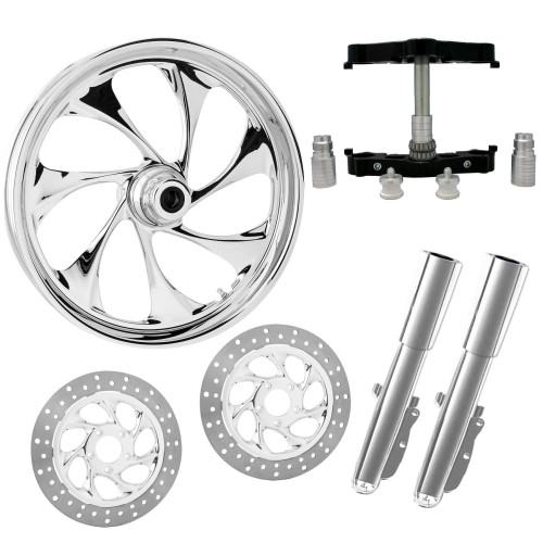 PartzBiz HD: 4416946-ยางล้อ Drifter Chrome 23” Dual Rotors พร้อมท่อนล่างและตัวเลื่อน Raked Triple Trees | DRIFTER-DUAL-CHR-KIT-PCKG PartzBiz HD: 4416946-ยางล้อ Drifter Chrome 23” Dual Rotors พร้อมท่อนล่างและตัวเลื่อน Raked Triple Trees | DRIFTER-DUAL-CHR-KIT-PCKG