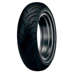 PartzBiz HD DS03060423 - ยางหลัง Dunlop American Elite Narrow White Strip MT90B16 - 32AE92
